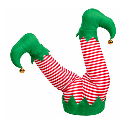 Gambe elfo con movimento per albero 35 cm a batteria