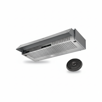 Cappa aspirante estraibile sottopensile Faber 152 190m3 con filtro al carbone attivo