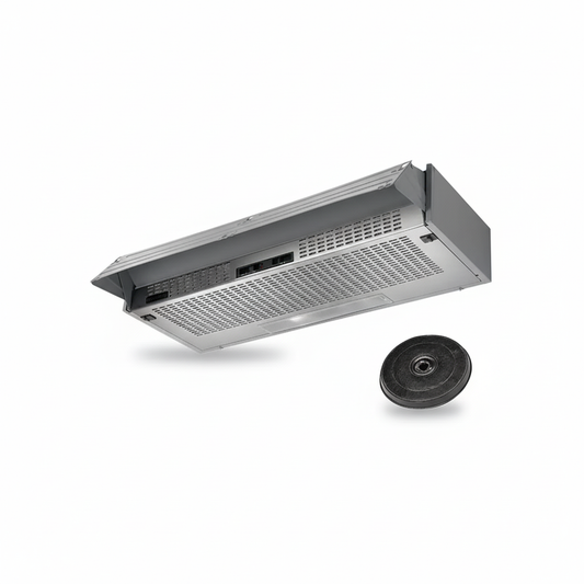 Cappa aspirante estraibile sottopensile Faber 152 190m3 con filtro al carbone attivo