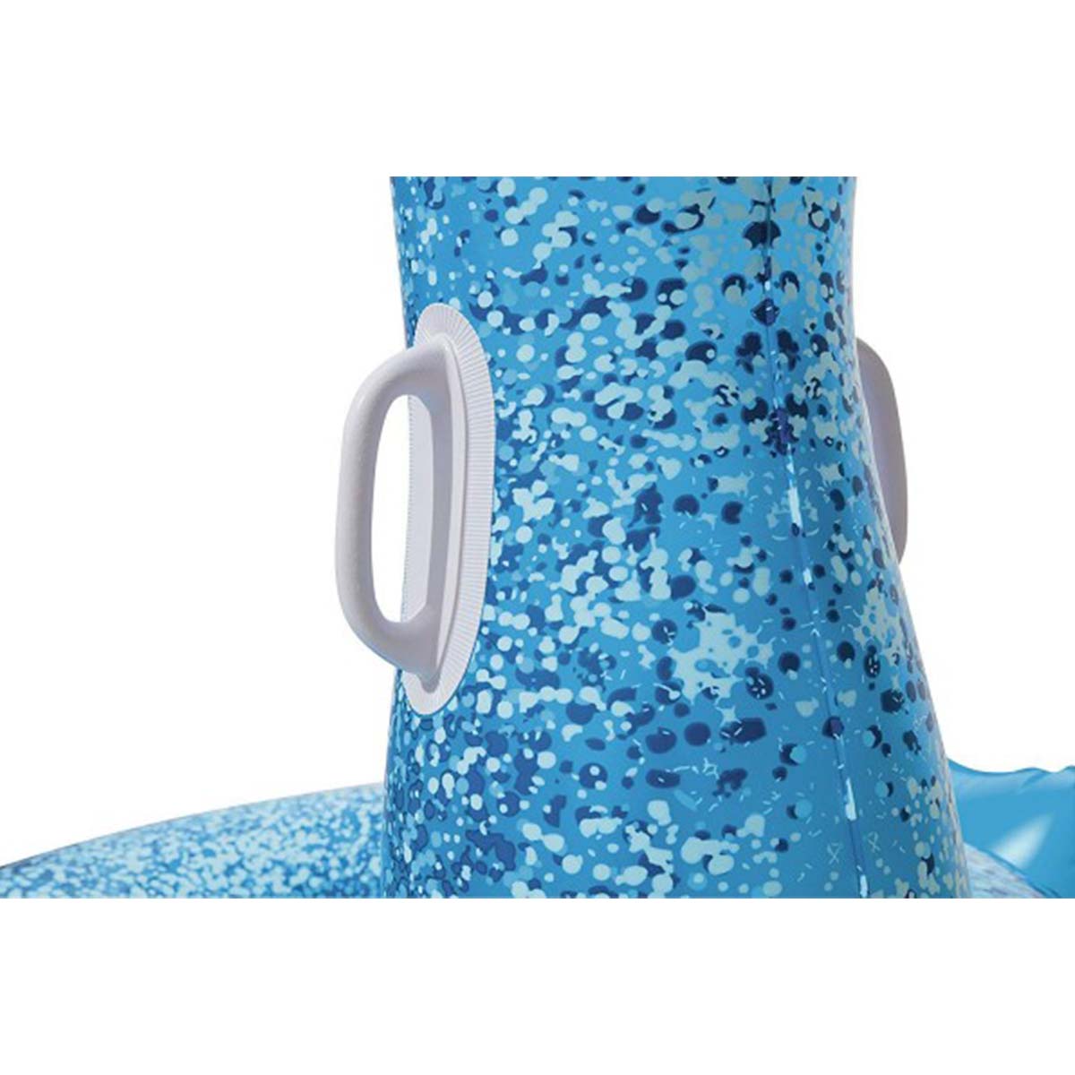 Gonfiabile pavone blu con maniglie Bestway