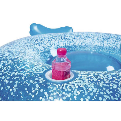Gonfiabile pavone blu con maniglie Bestway