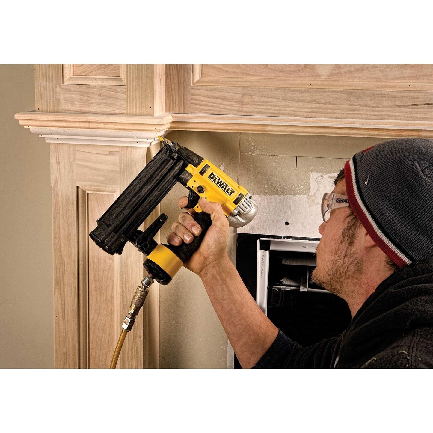 Groppinatrice pneumatica DeWalt 18 gauge precision point chiodo 15-55 mm