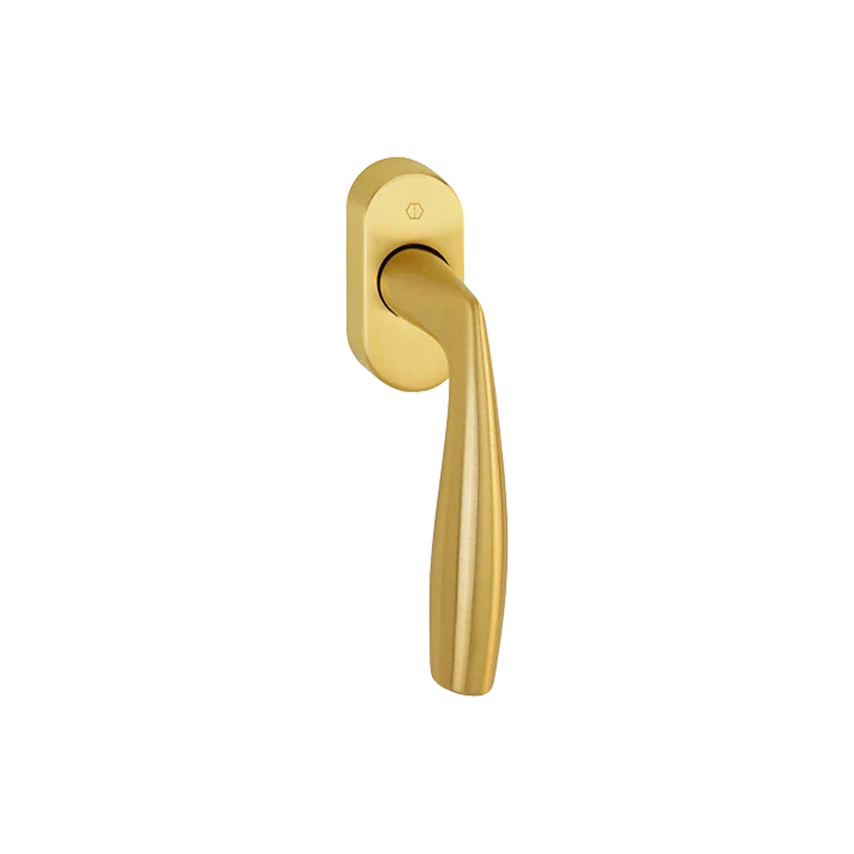 Martellina DK Hoppe Vitoria con rosetta ovale 33x72 mm