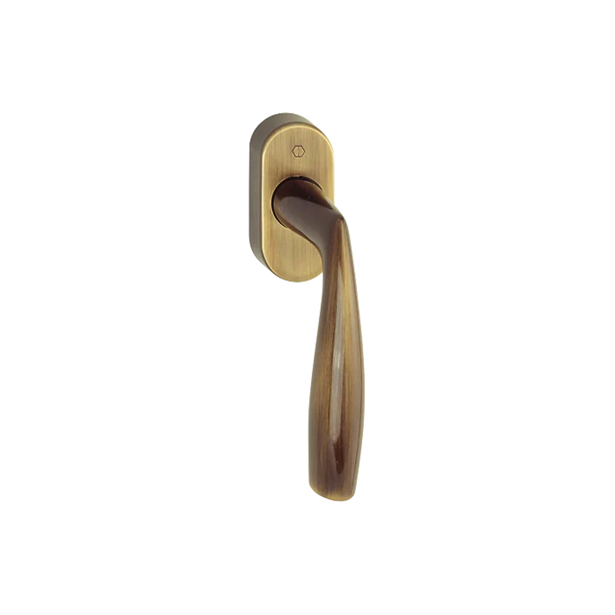 Martellina DK Hoppe Vitoria con rosetta ovale 33x72 mm