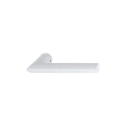 Maniglia porte interne Hoppe Stockholm mini-rosetta d. 28 mm bianco traffico