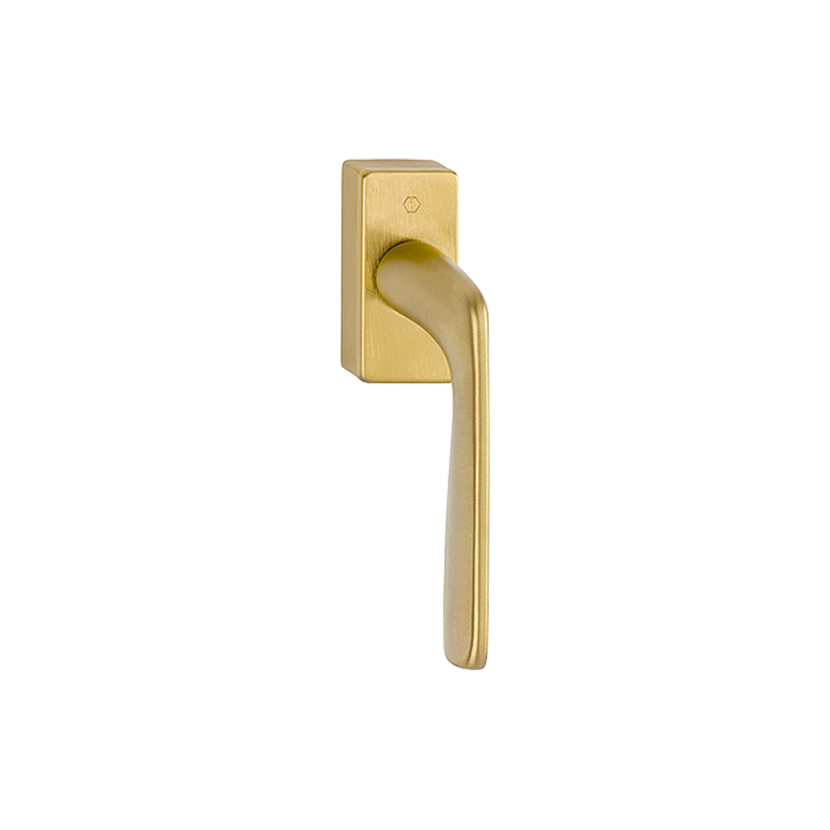 Martellina DK Hoppe Houston con rosetta rettangolare 32x70 mm