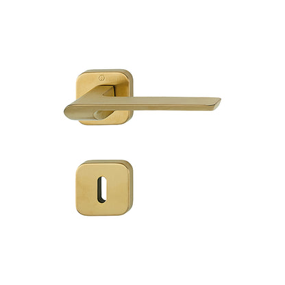 Maniglia Hoppe Venezia rosetta e bocchetta quadre 49x49 mm