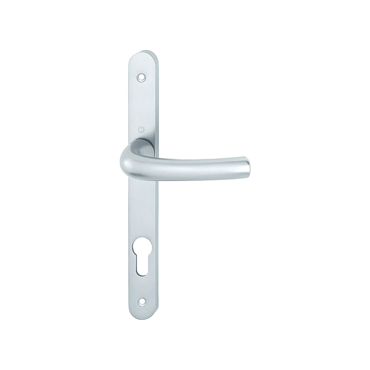 Maniglia Hoppe Tokyo con placca interasse 85 mm foro cilindro