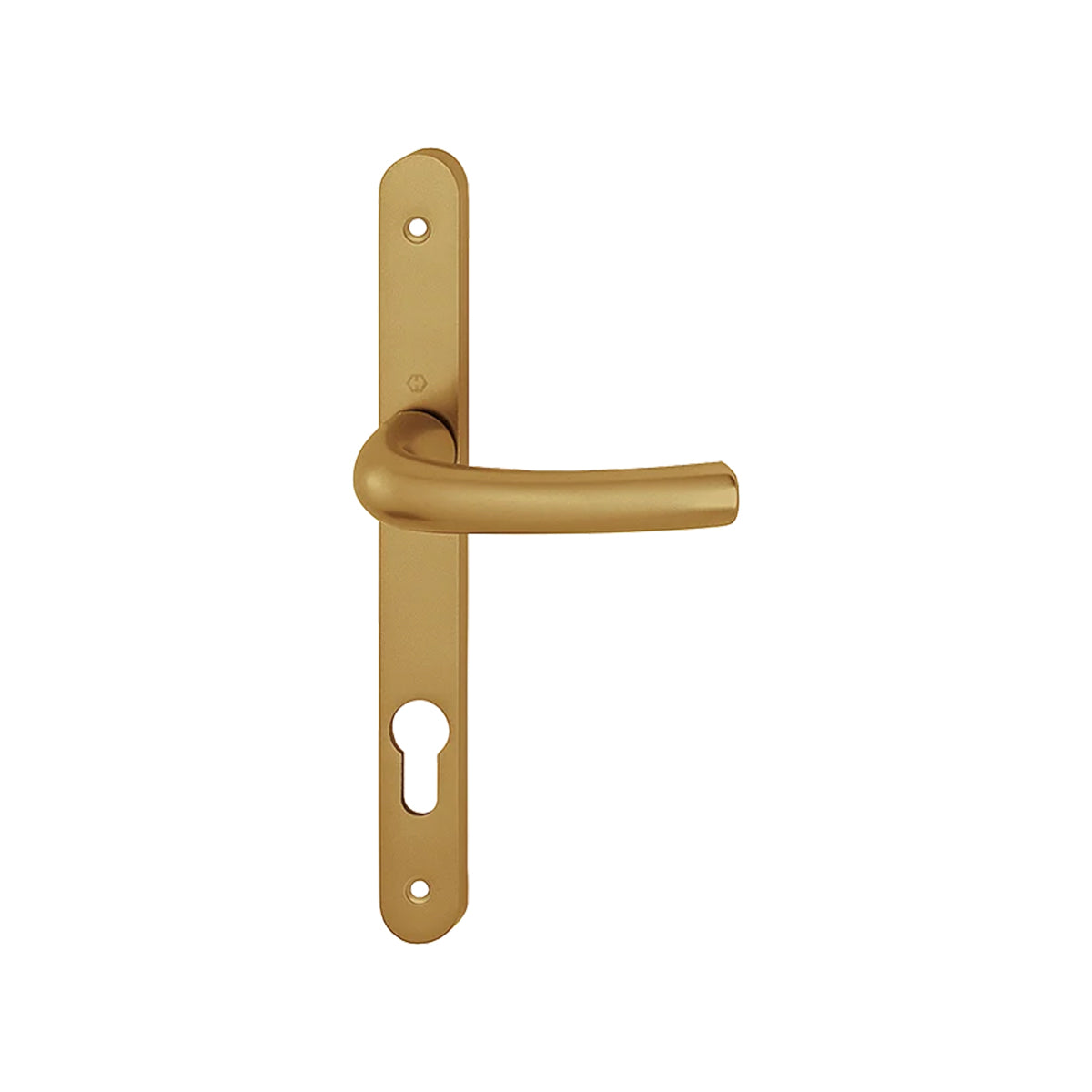 Maniglia Hoppe Tokyo con placca interasse 85 mm foro cilindro