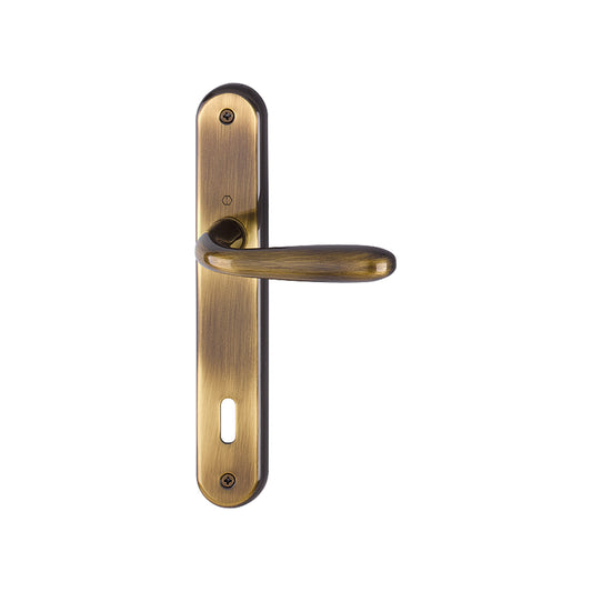 Maniglia Hoppe Santiago con placca interasse 90 mm