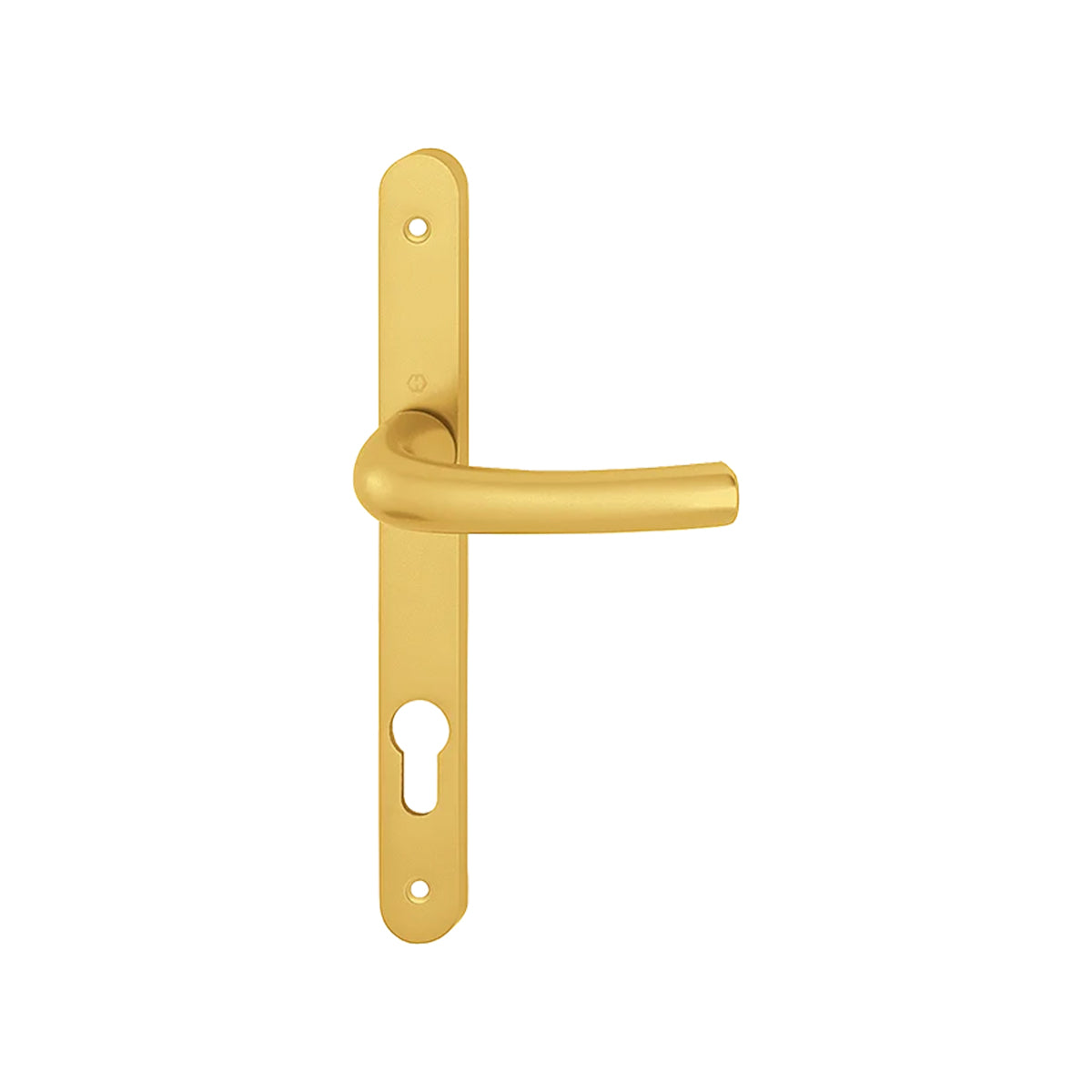 Maniglia Hoppe Tokyo con placca interasse 85 mm foro cilindro