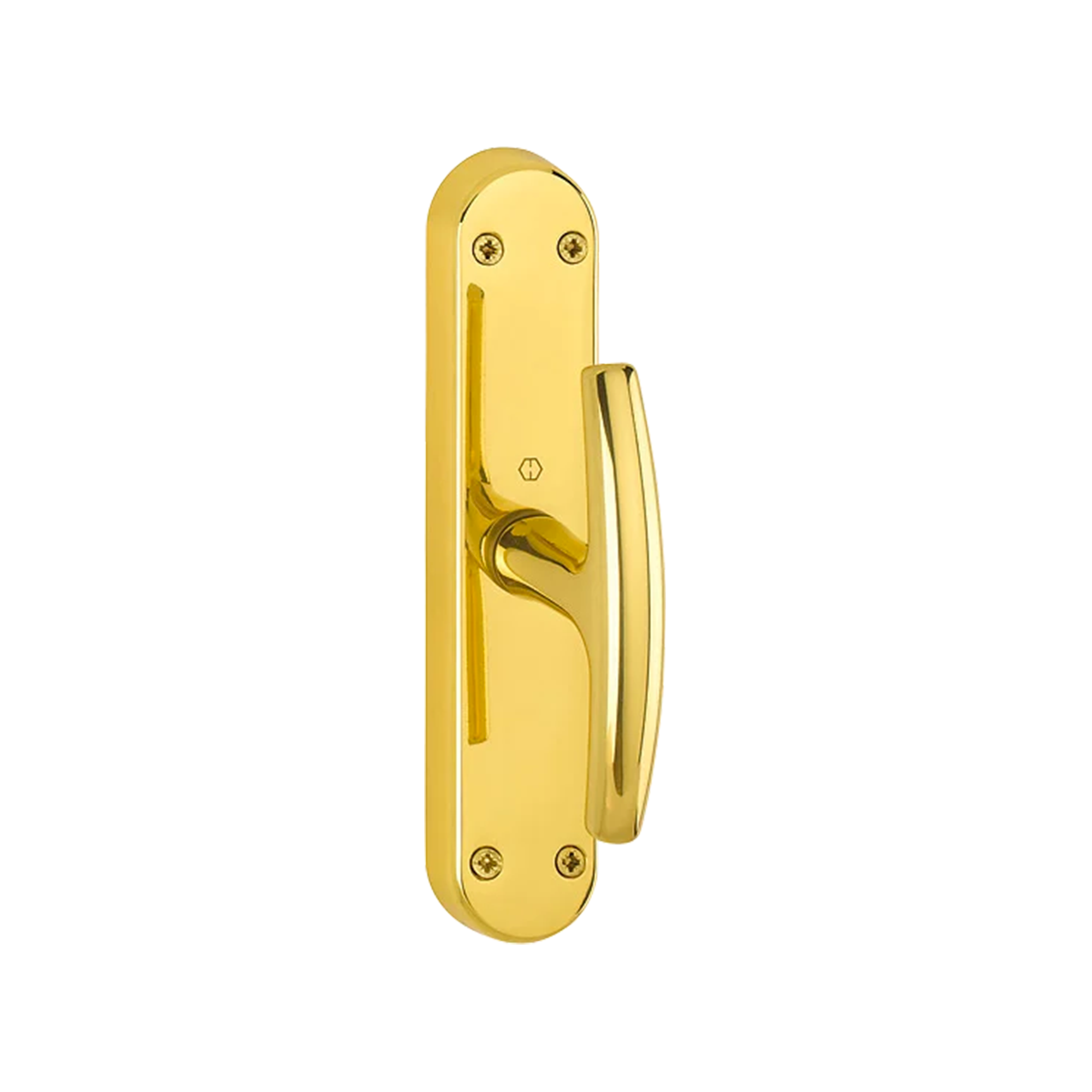 Martellina a croce Hoppe Tokyo con placca 38x180 mm