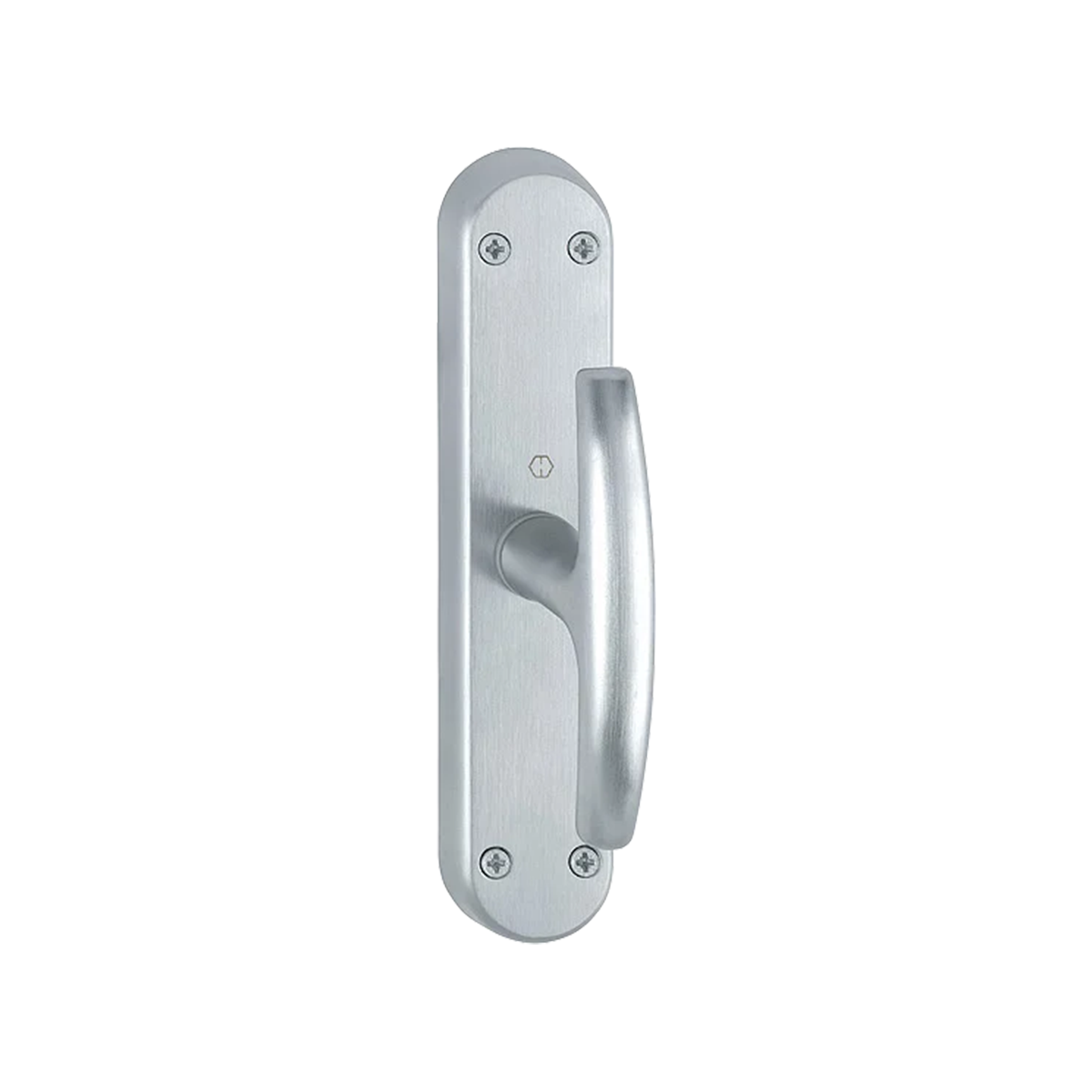 Martellina a croce Hoppe Tokyo con placca 38x180 mm