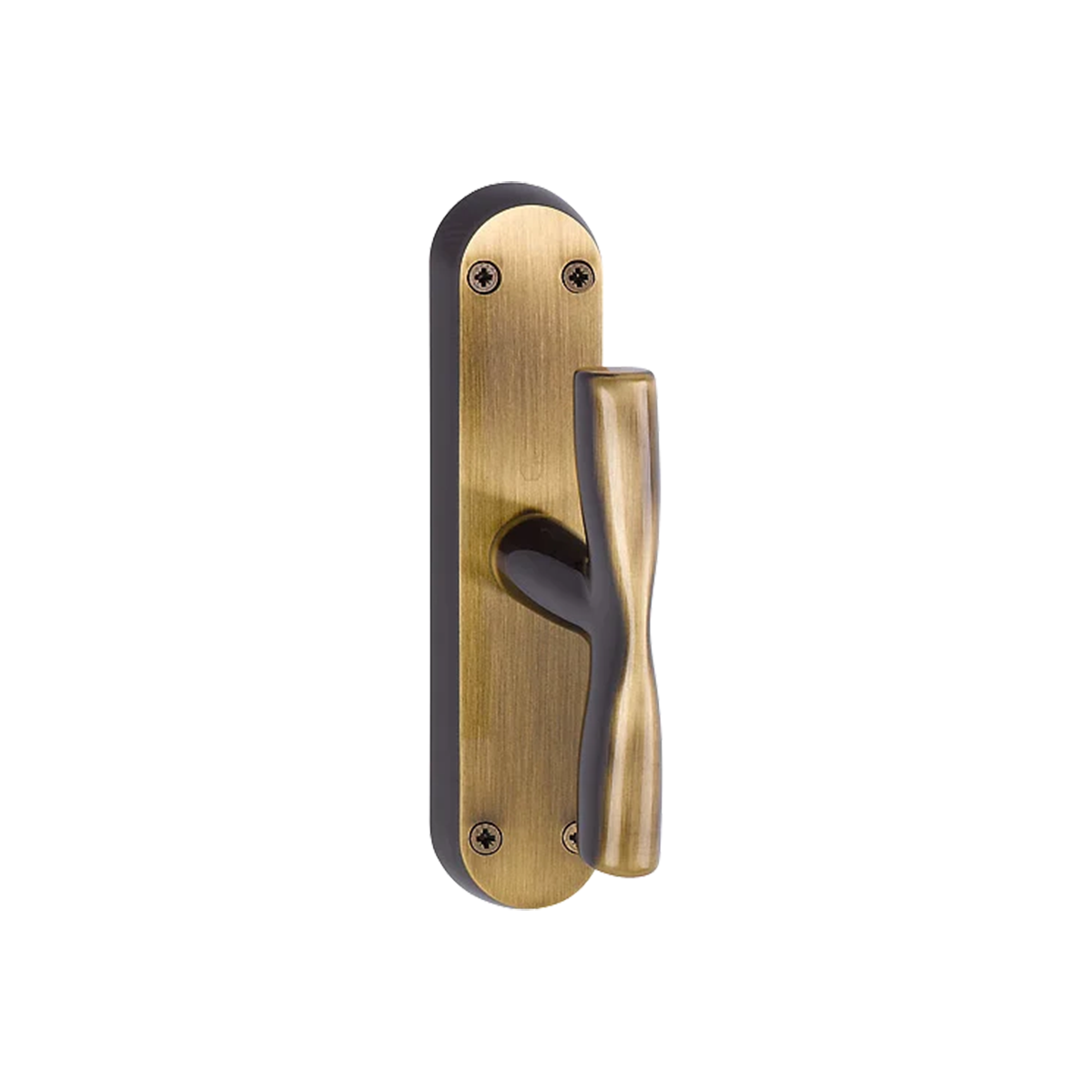 Martellina a croce Hoppe Vitoria con placca 38x165 mm
