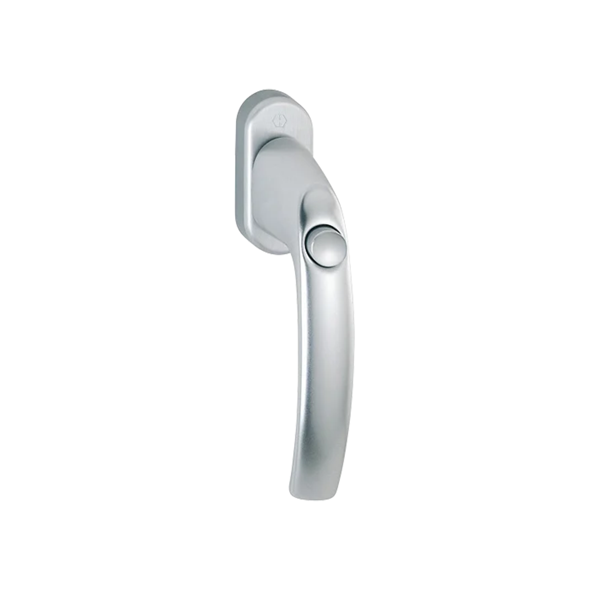 Martellina DK Hoppe Atlanta con rosetta ovale 29x66 mm argento