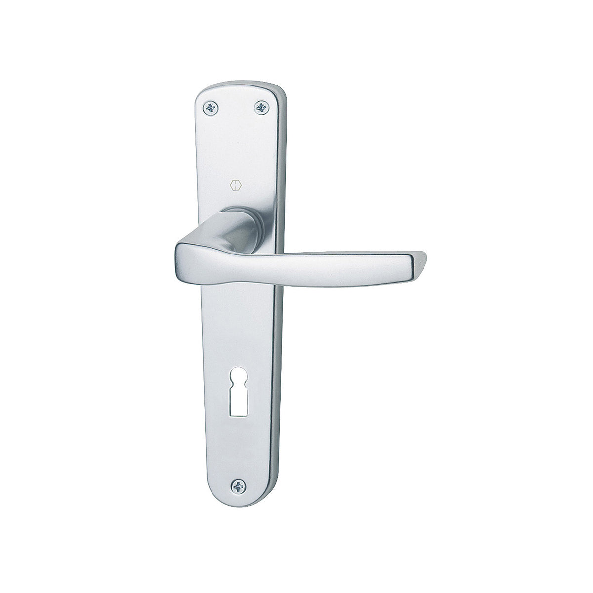 Maniglia Hoppe Milano con placca interasse 70 mm