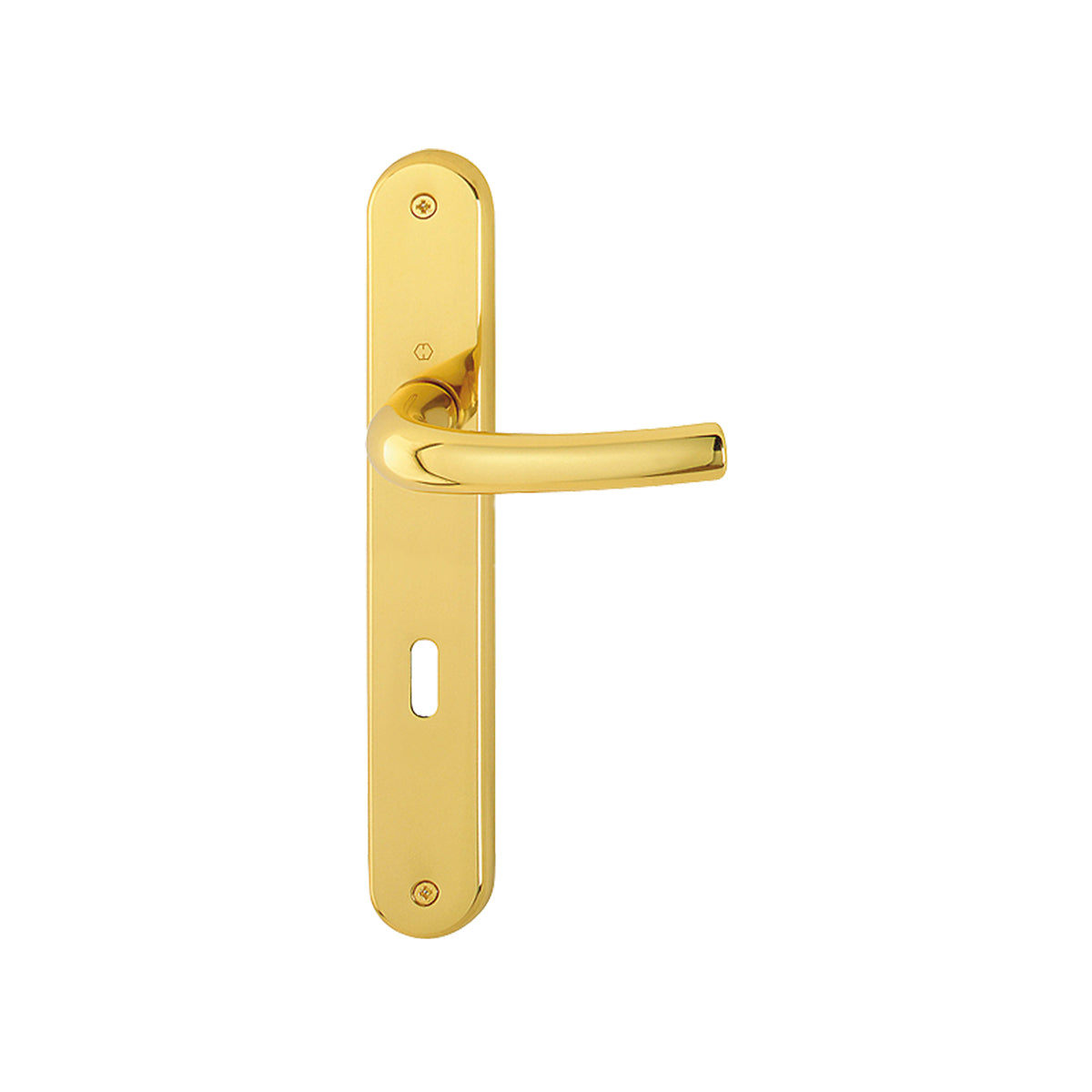 Maniglia Hoppe Tokyo con placca interasse 70 mm