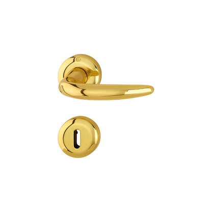 Maniglia Hoppe Atlanta rosetta e bocchetta tonde d. 52 mm