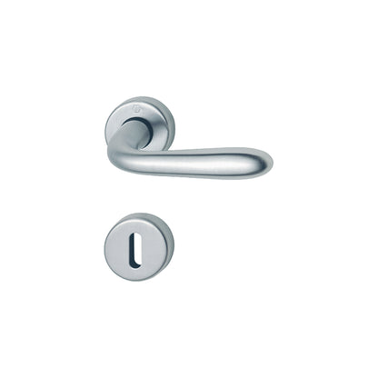 Maniglia Hoppe Santiago rosetta e bocchetta tonde diametro 44 mm