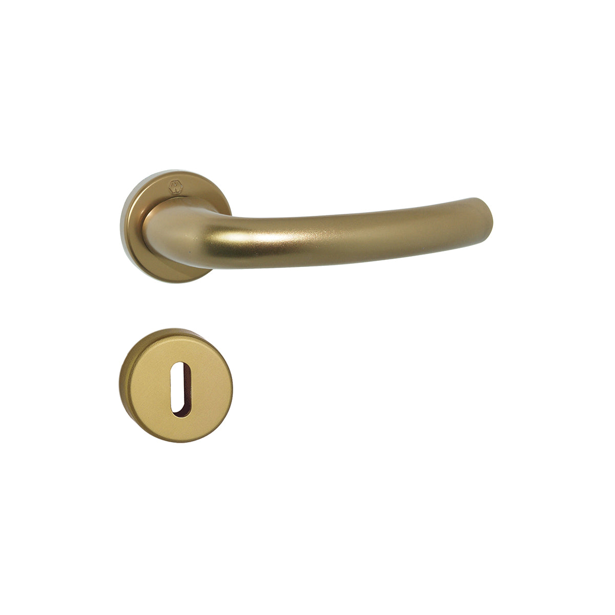 Maniglia Hoppe Tokyo rosetta e bocchetta tonde diametro 44 mm