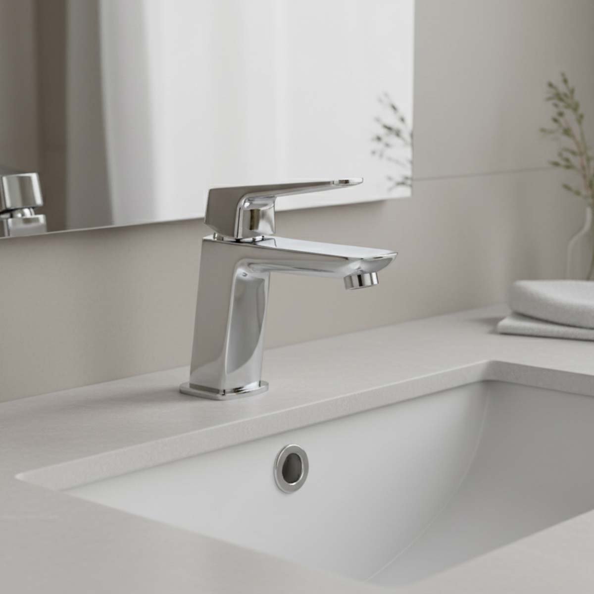 Miscelatore lavabo monocomando Mamoli Spartaco cromato