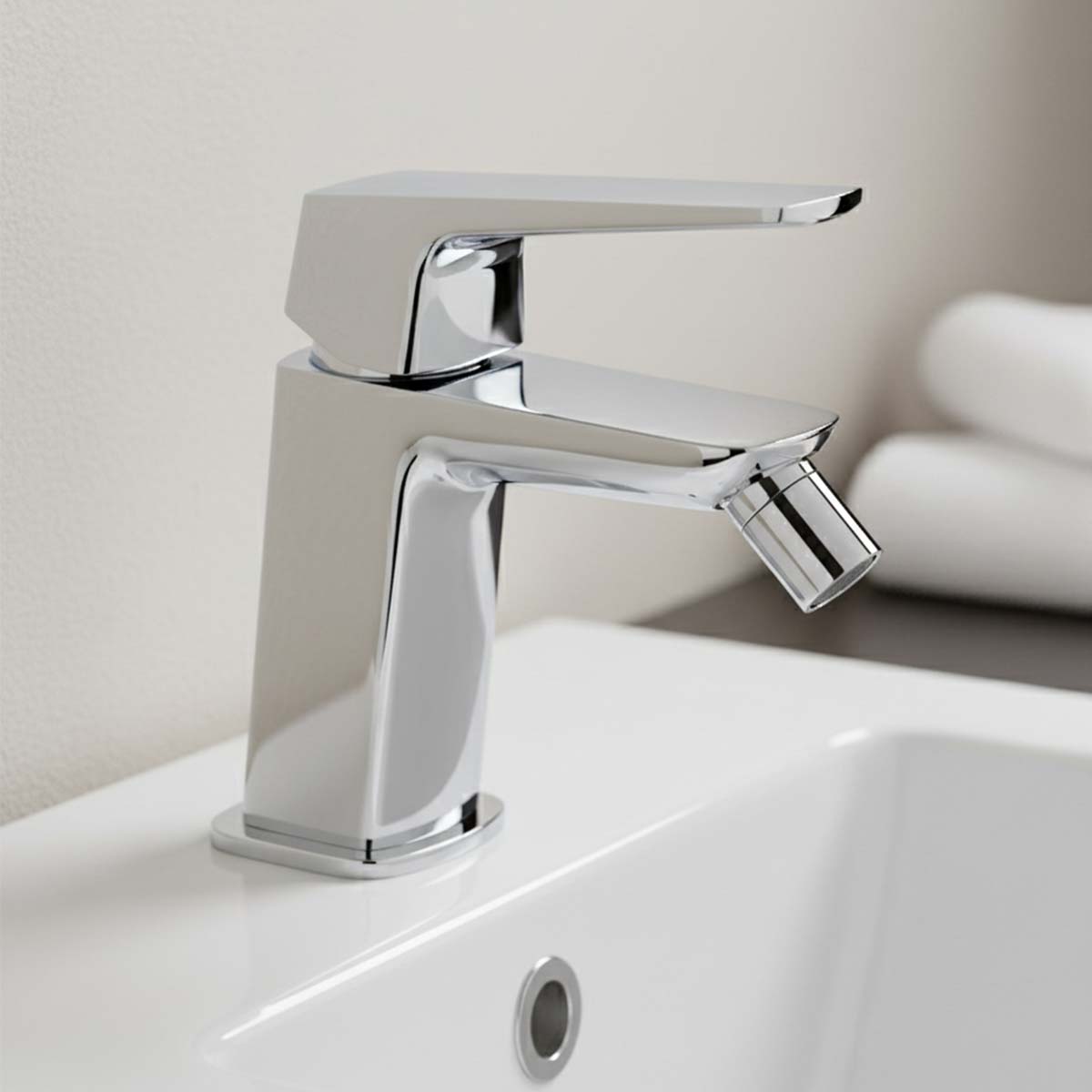 Miscelatore bidet monocomando Mamoli Spartaco cromato