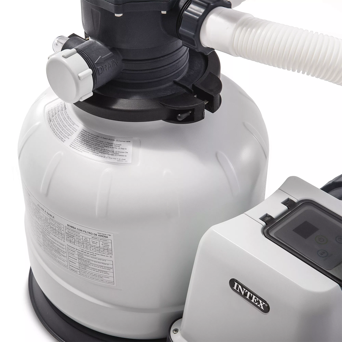 Pompa filtro a sabbia 10500 L/h Intex Krystal Clear 26648