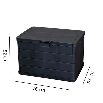 Baule da esterno Ipae Progarden 76x55x52 cm antracite