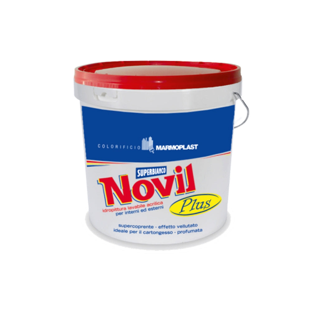 Idropittura Novil Plus lavabile bianca 14lt