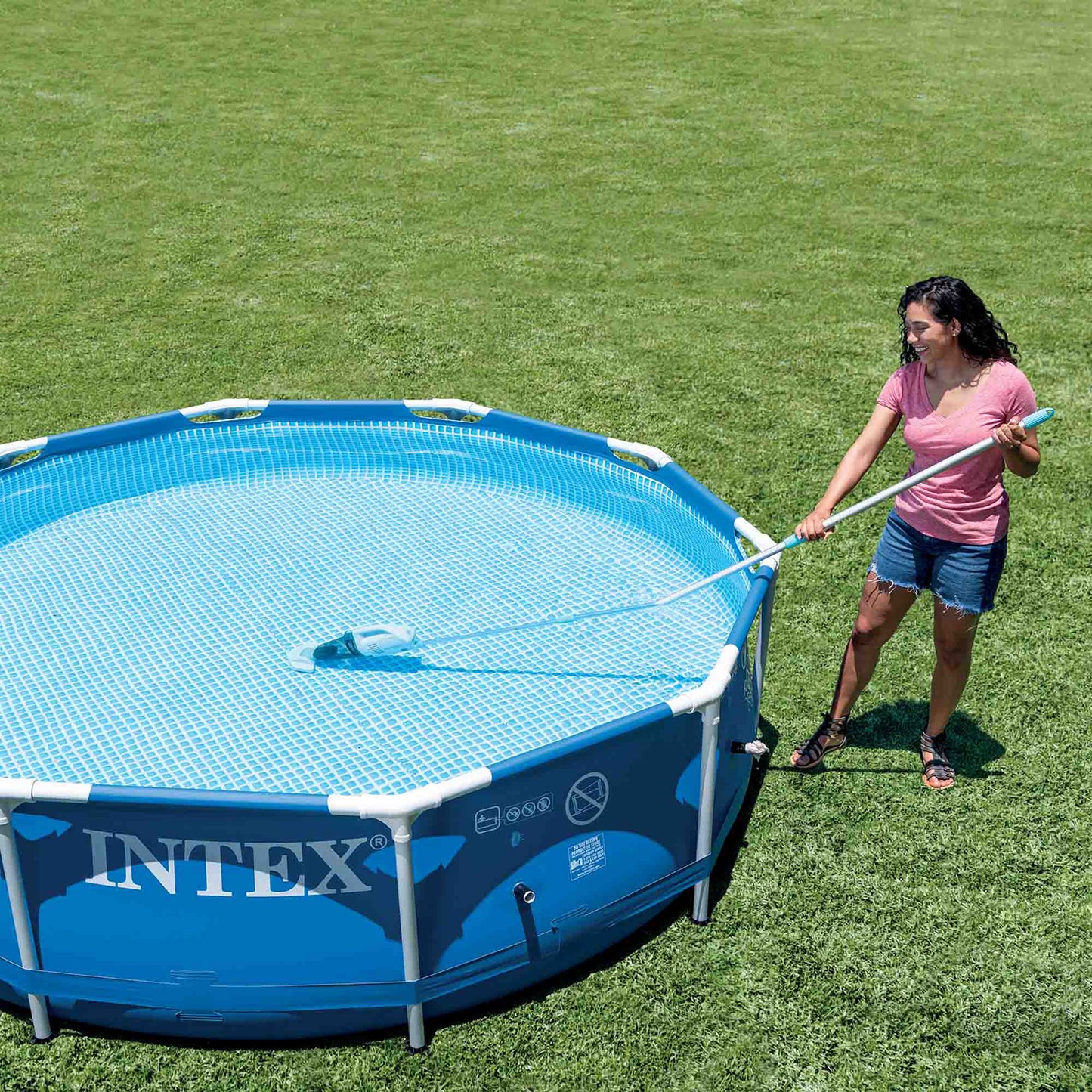 Intex aspirapolvere Vacuum ricaricabile ZR 100 per piscine e spa