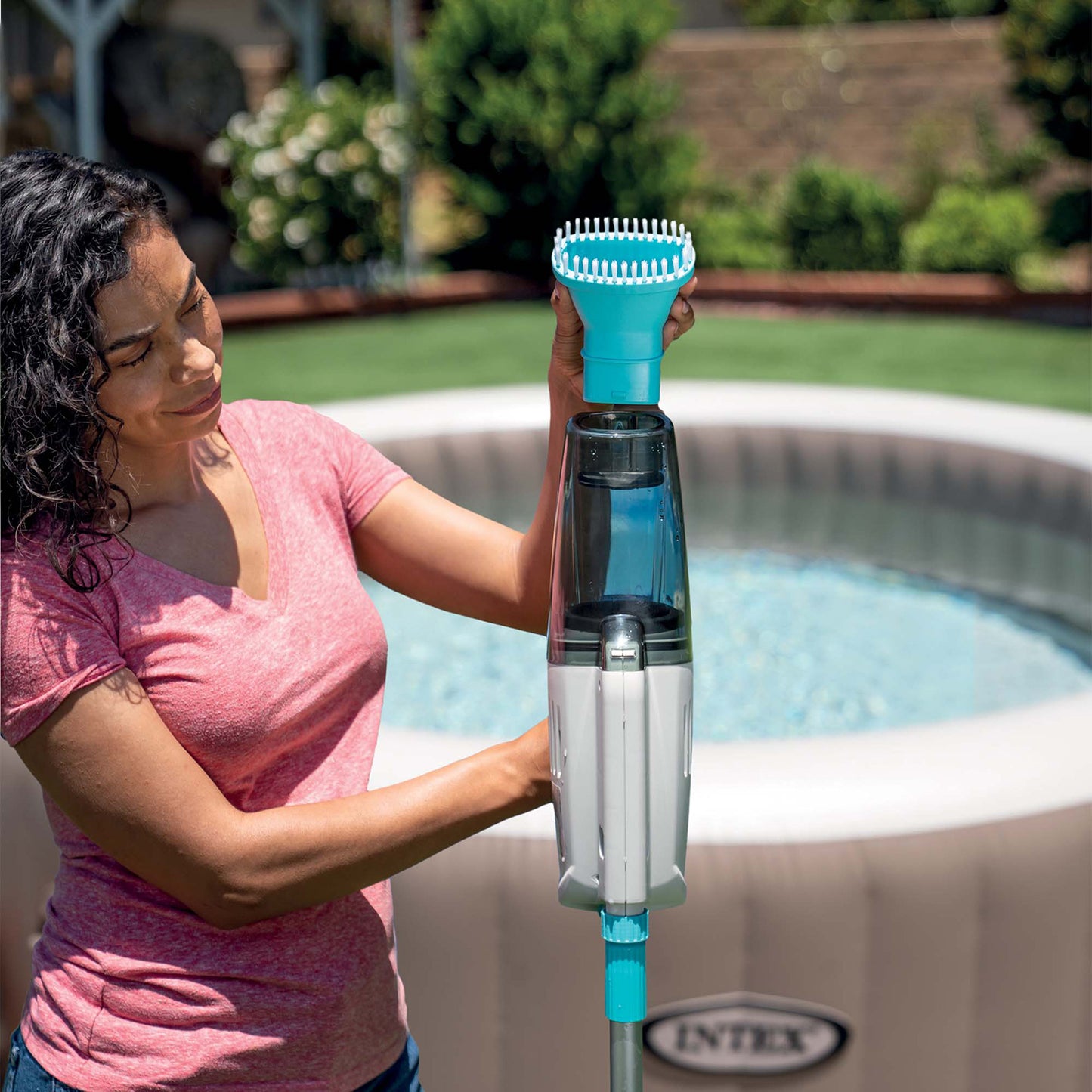 Intex aspirapolvere Vacuum ricaricabile ZR 100 per piscine e spa