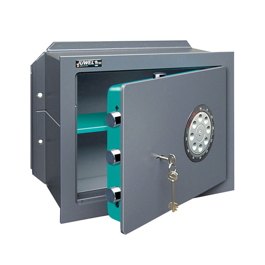 Cassaforte a muro 33x41x24 cm serratura a 8 leve Keycombi Jewel