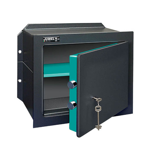Cassaforte a muro 19x31x19 cm serratura a 6 leve Frankfurt Jewel
