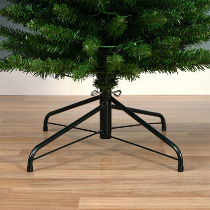 Albero di Natale con 280 luci LED incorporate 210 cm slim Pencil Pine