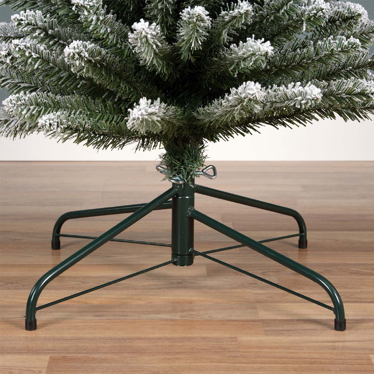 Albero di Natale innevato 210 cm slim Pencil Pine