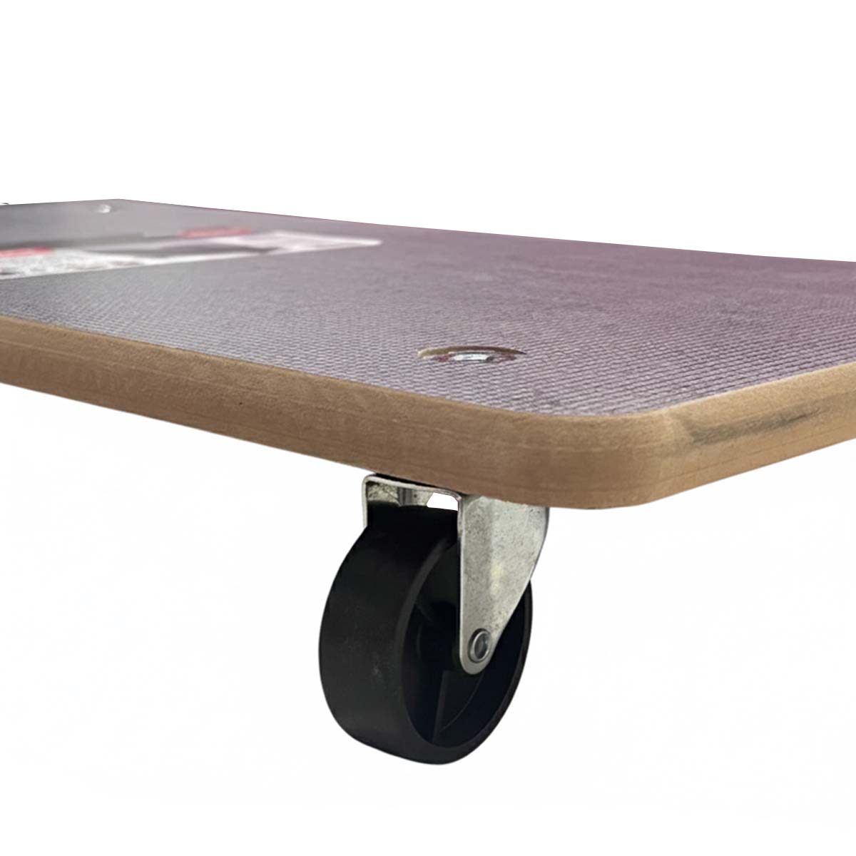 Carrello per trasporto mobili con 4 ruote pivotanti