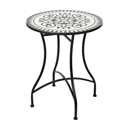 Tavolo da giardino Bistrot mosaico 60x71 cm