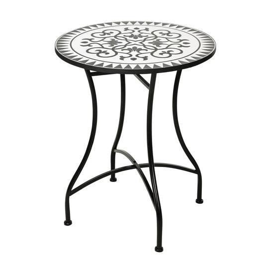 Tavolo da giardino Bistrot mosaico 60x71 cm