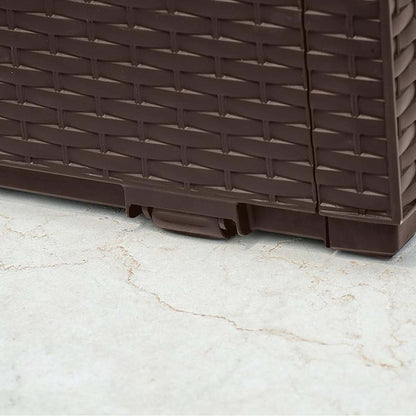 Baule da esterno Keter in resina marrone