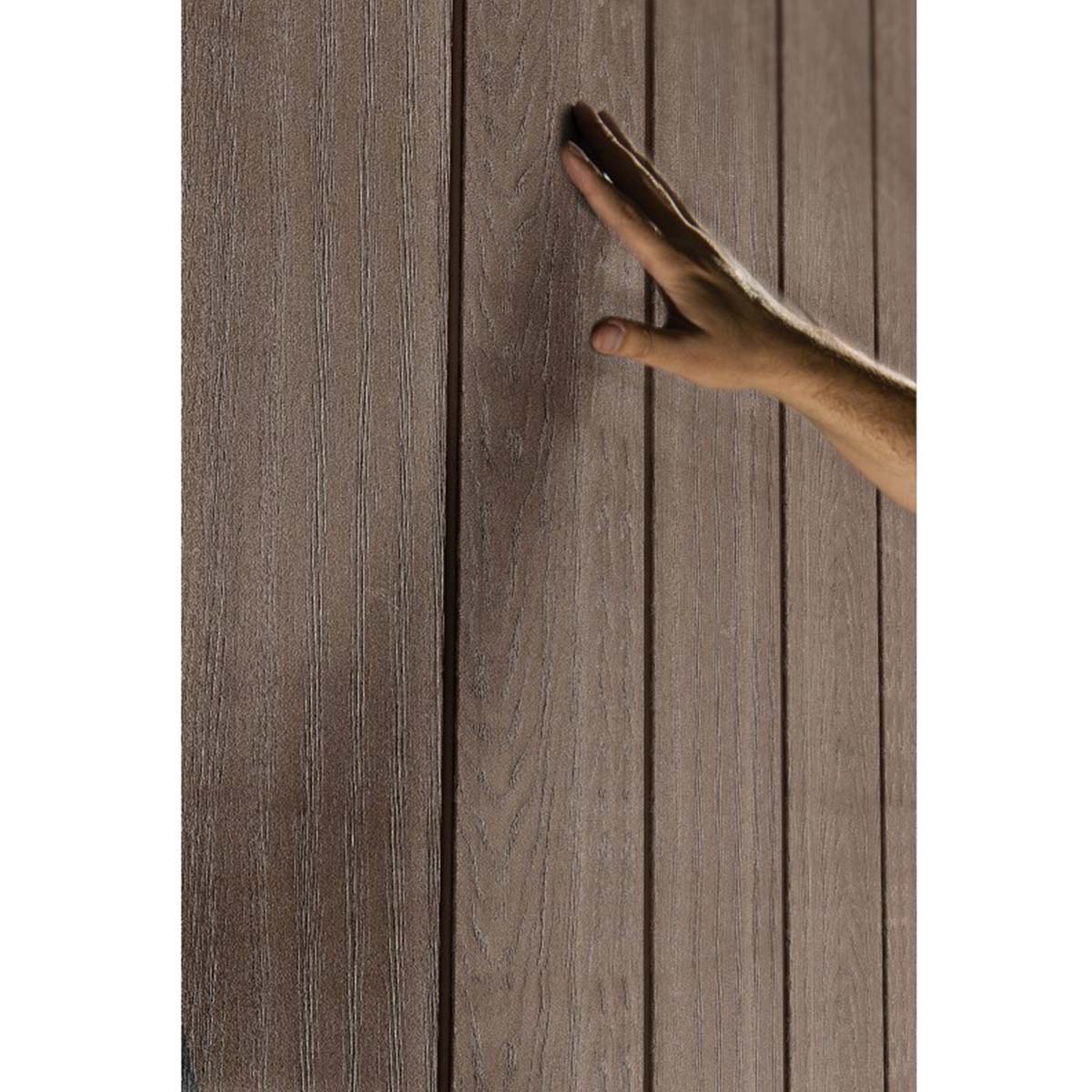 Keter casetta da giardino Newton Plus 1175/7511 in resina con finestre
