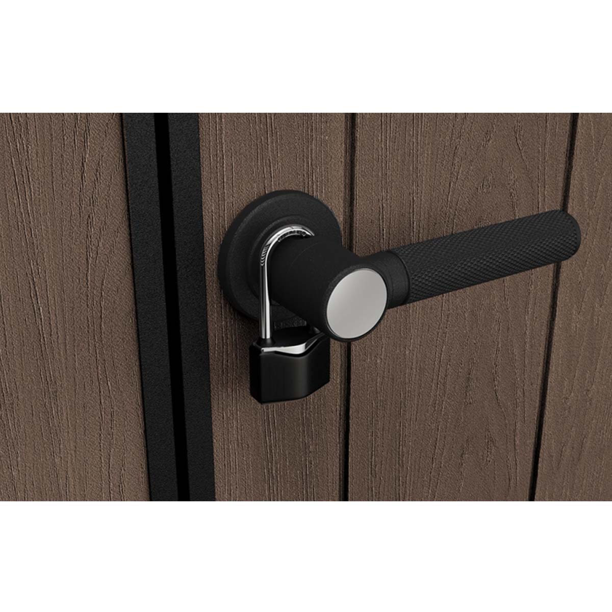 Keter casetta da giardino Newton Plus 757/775 in resina con finestre