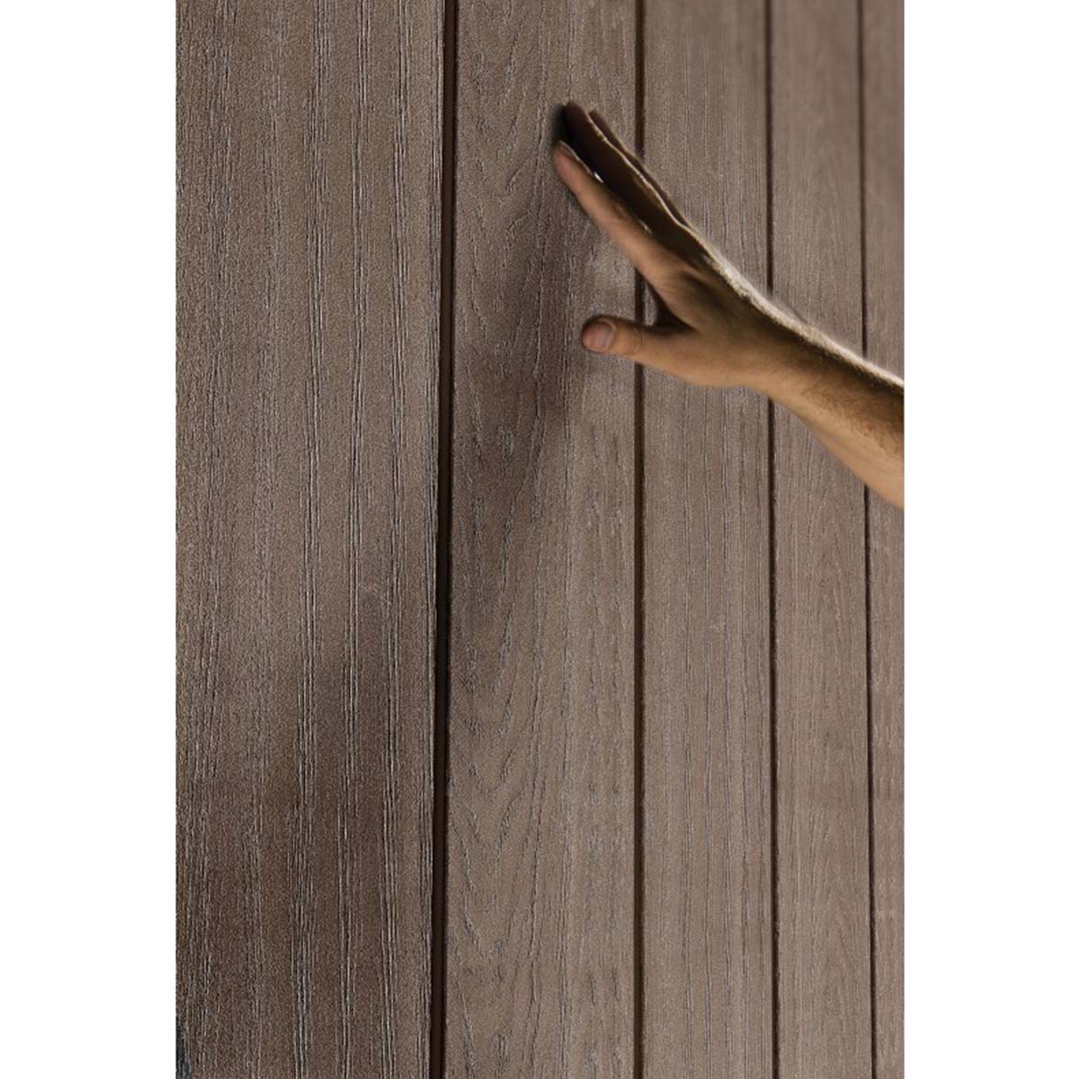 Keter casetta da giardino Newton Plus 757/775 in resina con finestre