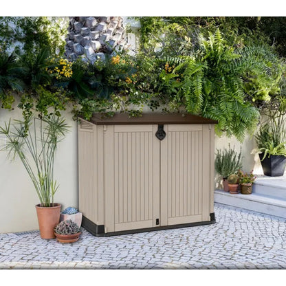 Keter contenitore porta attrezzi in resina beige Store-it-out midi