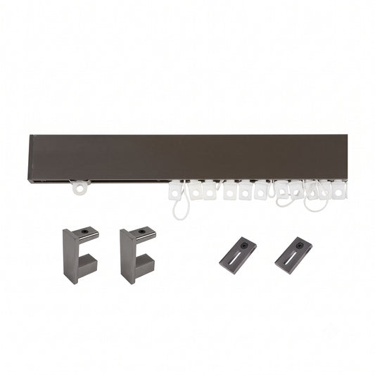Kit binario per tenda a onda 160 cm Futura in alluminio grigio