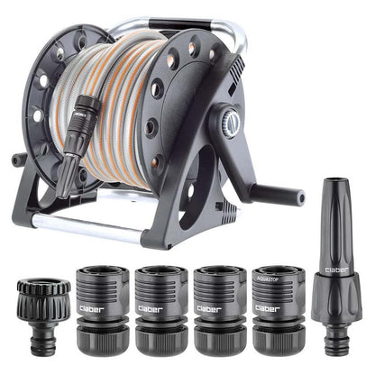 Kit avvolgitubo Claber Aquapony con tubo