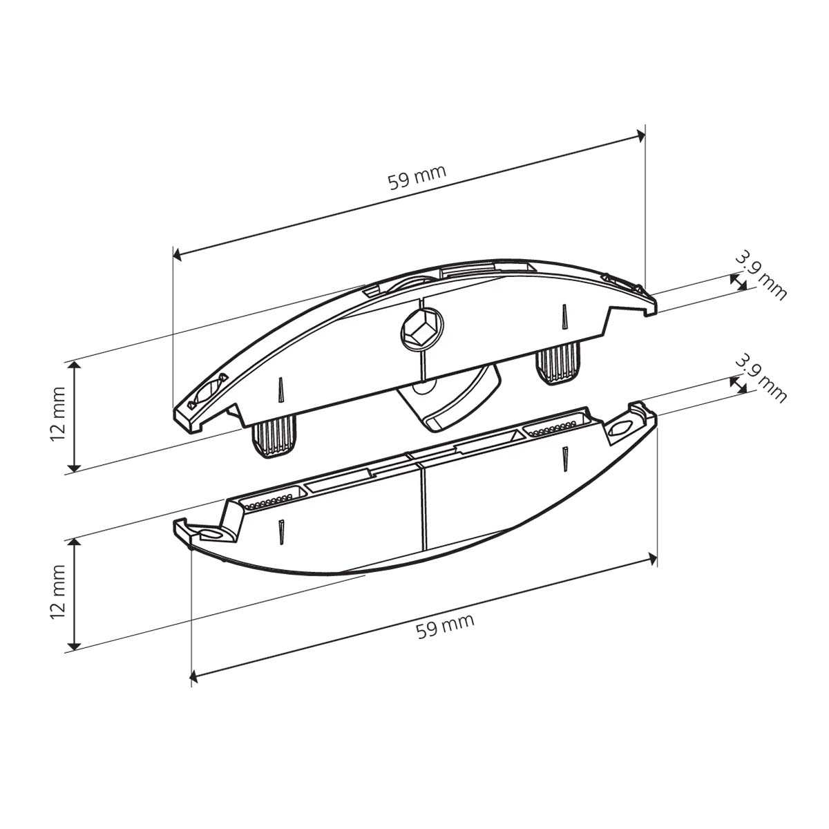 LAMELLO lamelle Clamex S-20