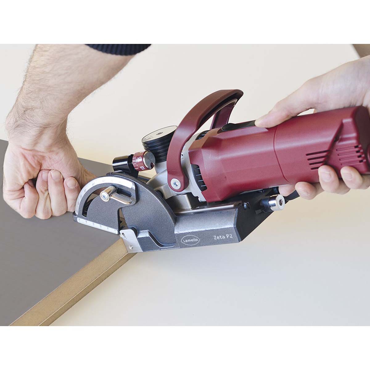 Lamello fresatrice Zeta P2 con fresa diamantata