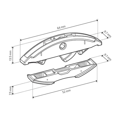 LAMELLO lamelle Clamex P14/10 Flexus