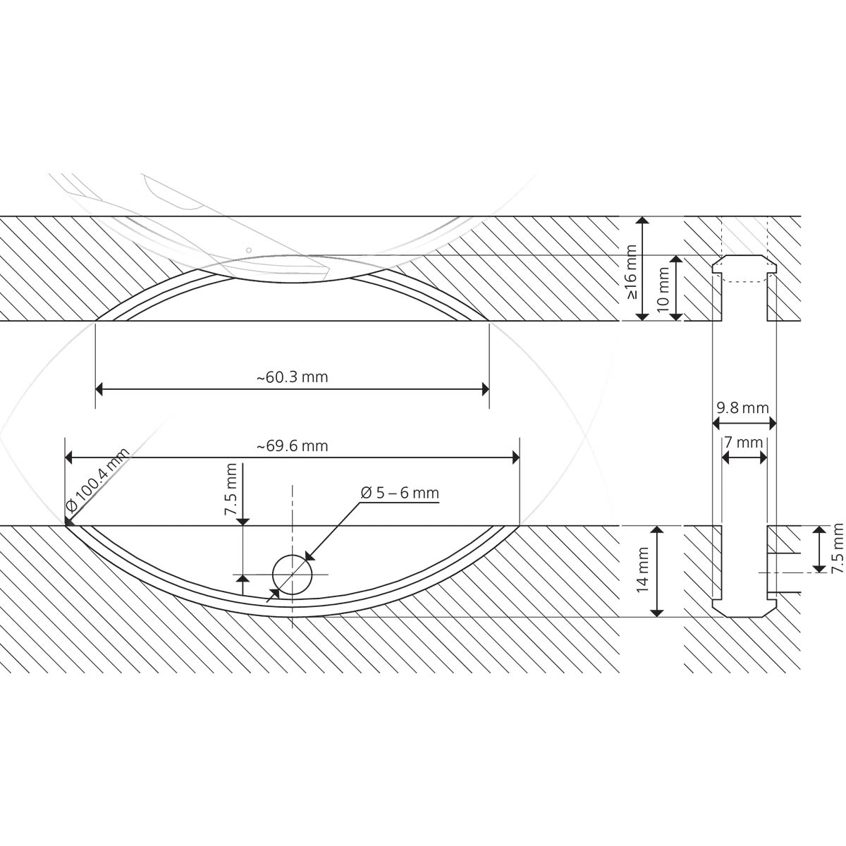 LAMELLO lamelle Clamex P14/10 Flexus