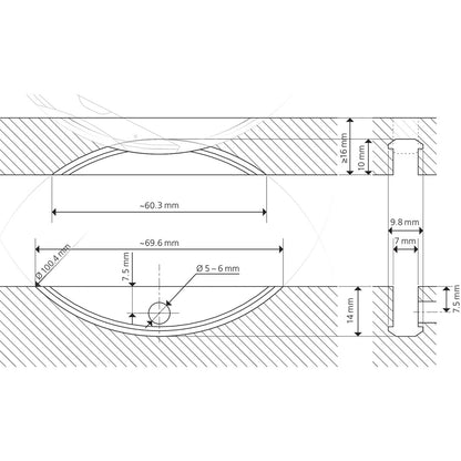LAMELLO lamelle Clamex P14/10 Flexus